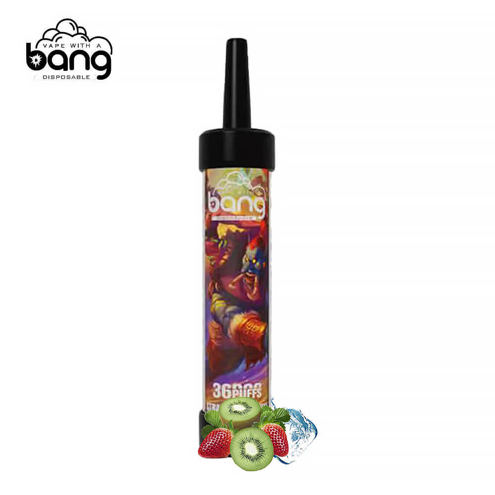 Bang 36000 Vape puffs,vapers bang 36000 puffs,Strawberry Kiwi vape,bang juice aroma,vape with a bang