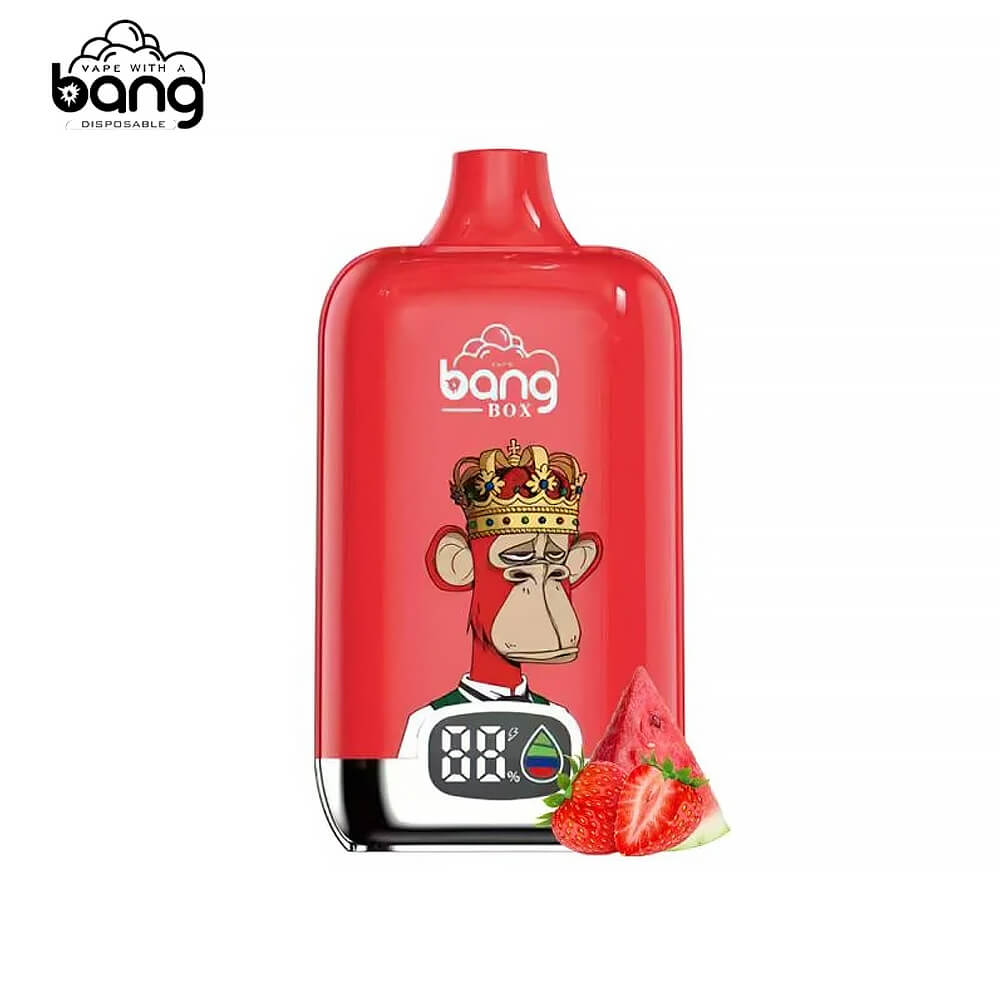 Bang box Digital Box 15000 Vape,strawberry watermelon vape,bang box vape,puff 15k,box 12000