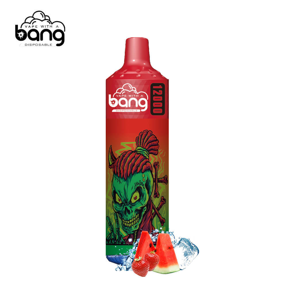 Bang Meshcoll 12000 Vape,bang disposable vape,Strawberry Watermelon vape,bang bars,puff bang king