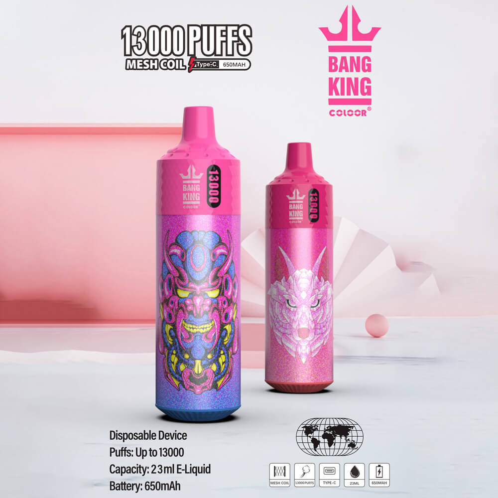 Bang king 13000 puffs Vape,disposable vape,best disposable nicotine vape 2024,الفاخر vape,bang king puff