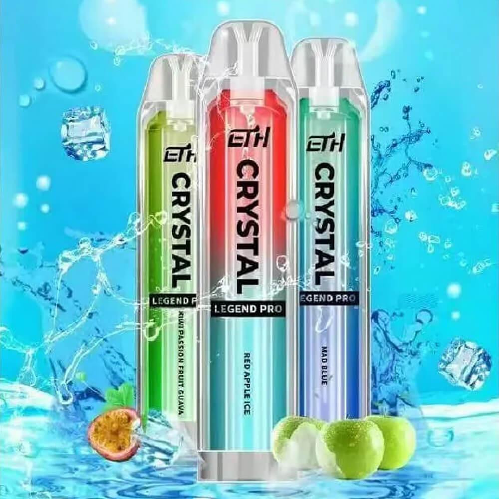 ETH Crystal 4000 puff Vape,legend pro vape,mad blue vape,puffs vape,charge disposable vape brand