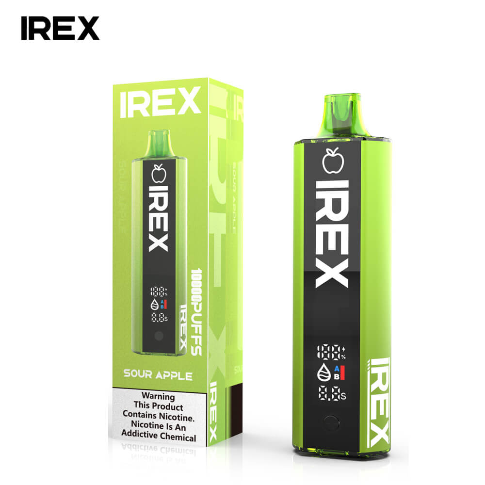 IREX 10000 puff Vape,sour apple vape,puffs vape,disposable vape,mushroom vape near me