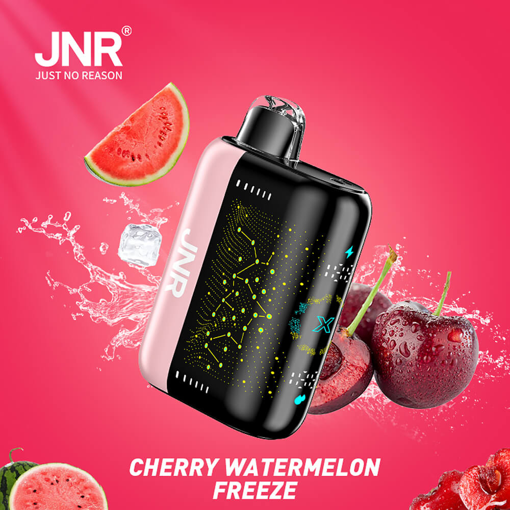 JNR vape 26000 puffs vape,JNR Plus X 26000 26K Puffs Disposable Vape,Cherry Watermelon Freeze vape,jnr puff