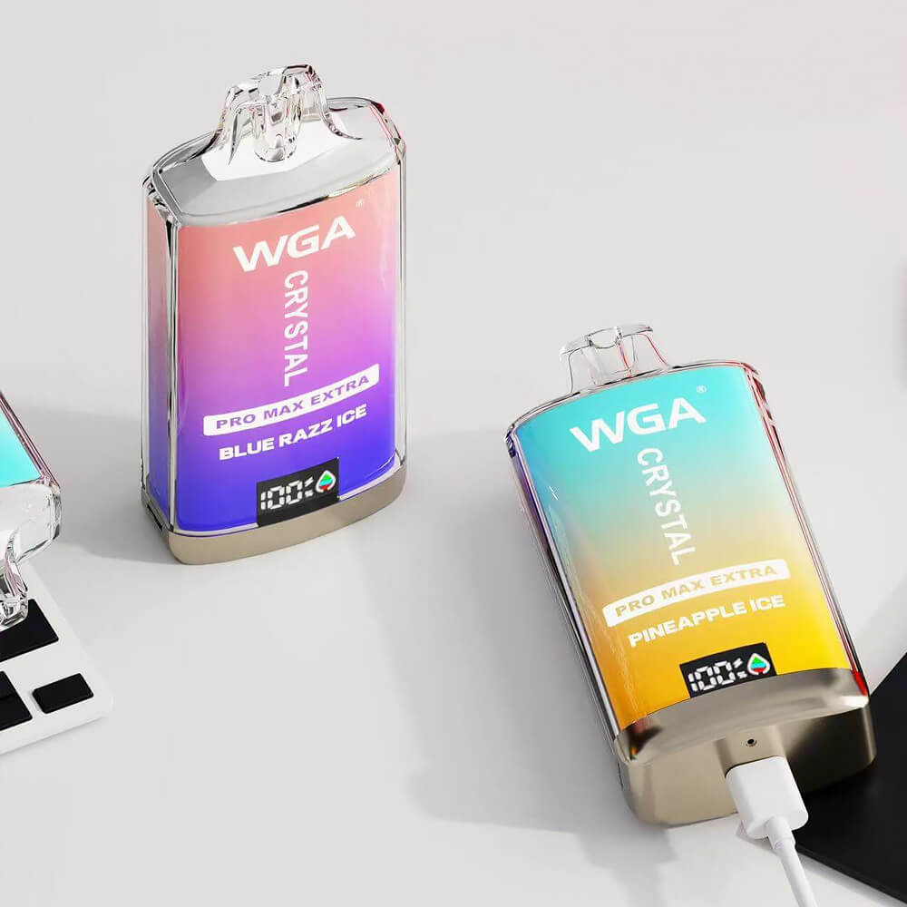 Wga Crystal pro max extra 15000 puff Vape,puff 10k,pineapple ice vape,best menthol disposable vape