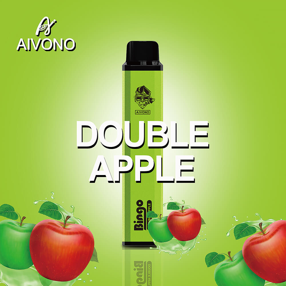 Aivono vape 4000 puffs,DOUBLE APPLE vape,puffs vape,disposable vape