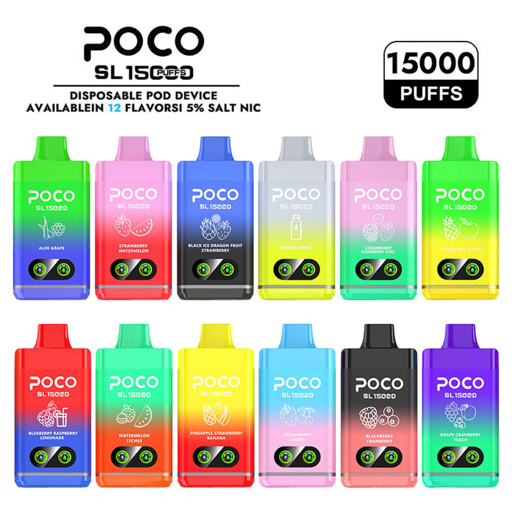 Poco SL 15000 Puffs Disposable Vape,vape pen kaufen,puffs vape,disposable vape 5 mg