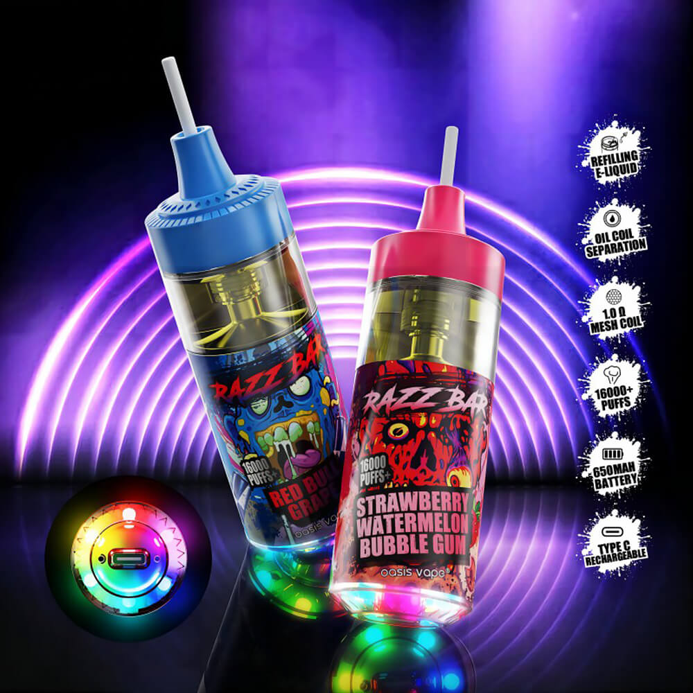 Razz Bar 16000 Puffs Disposable Vape,vape kaufen,puffs vape,vape sale gutschein,razz bar vape