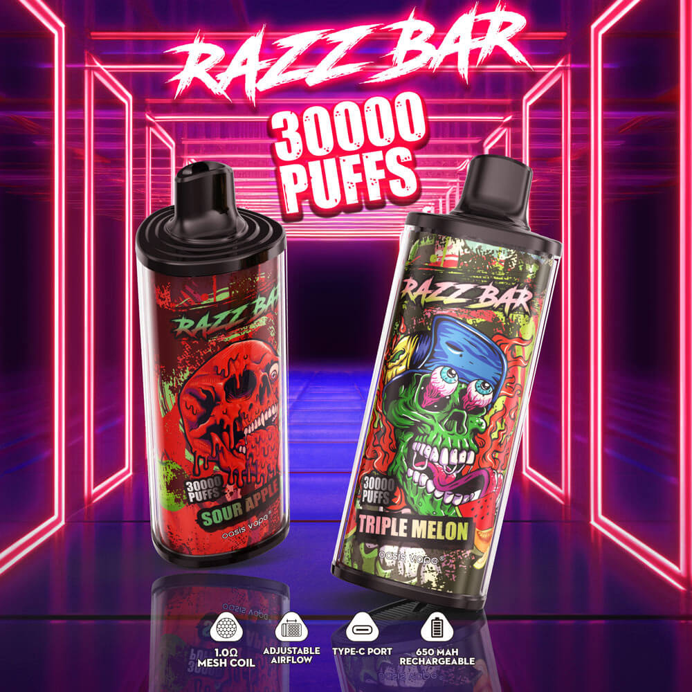 Razz Bar 30000 Puffs Disposable Vape,sour apple vape,vape pen kaufen,puffs vape,razz bar vape