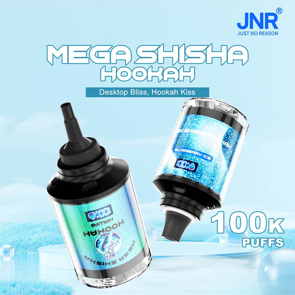 JNR Mega shisha hookah 100000,100k puffs,JNR vape