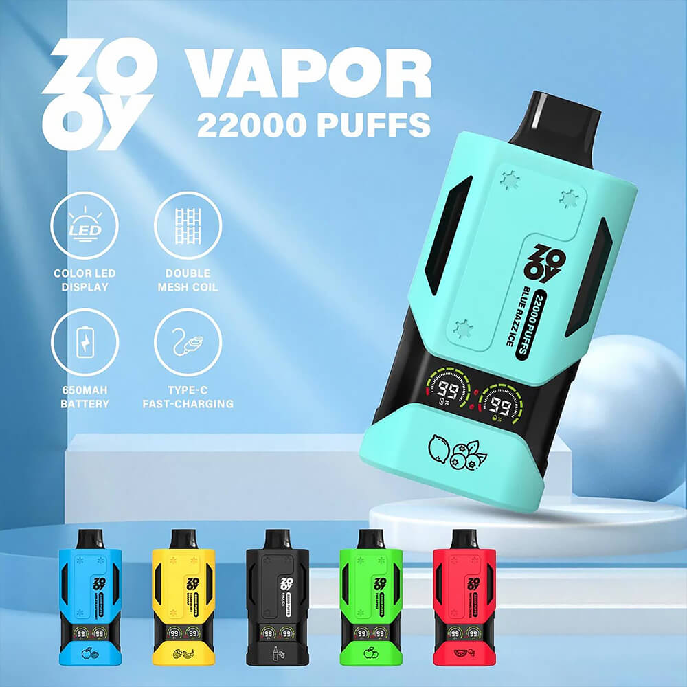 ZOOY Vapor 22000 Disposable Vape,ZOOY 22k Vape
