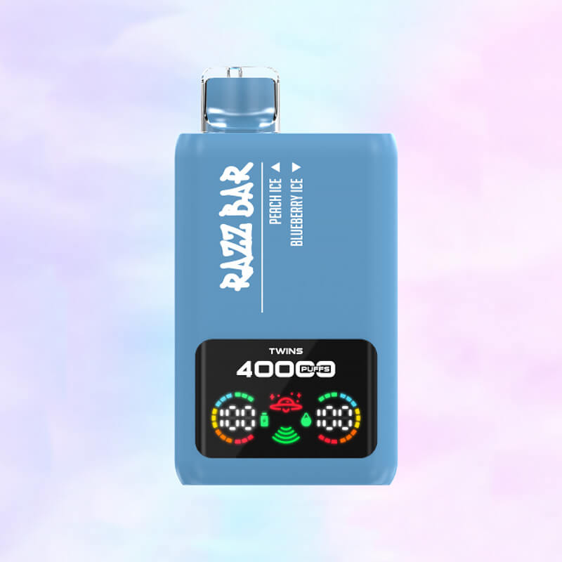 Razz Bar 40000 Puff Disposable Vape with 10 Double Flavors - 650mAh Rechargeable