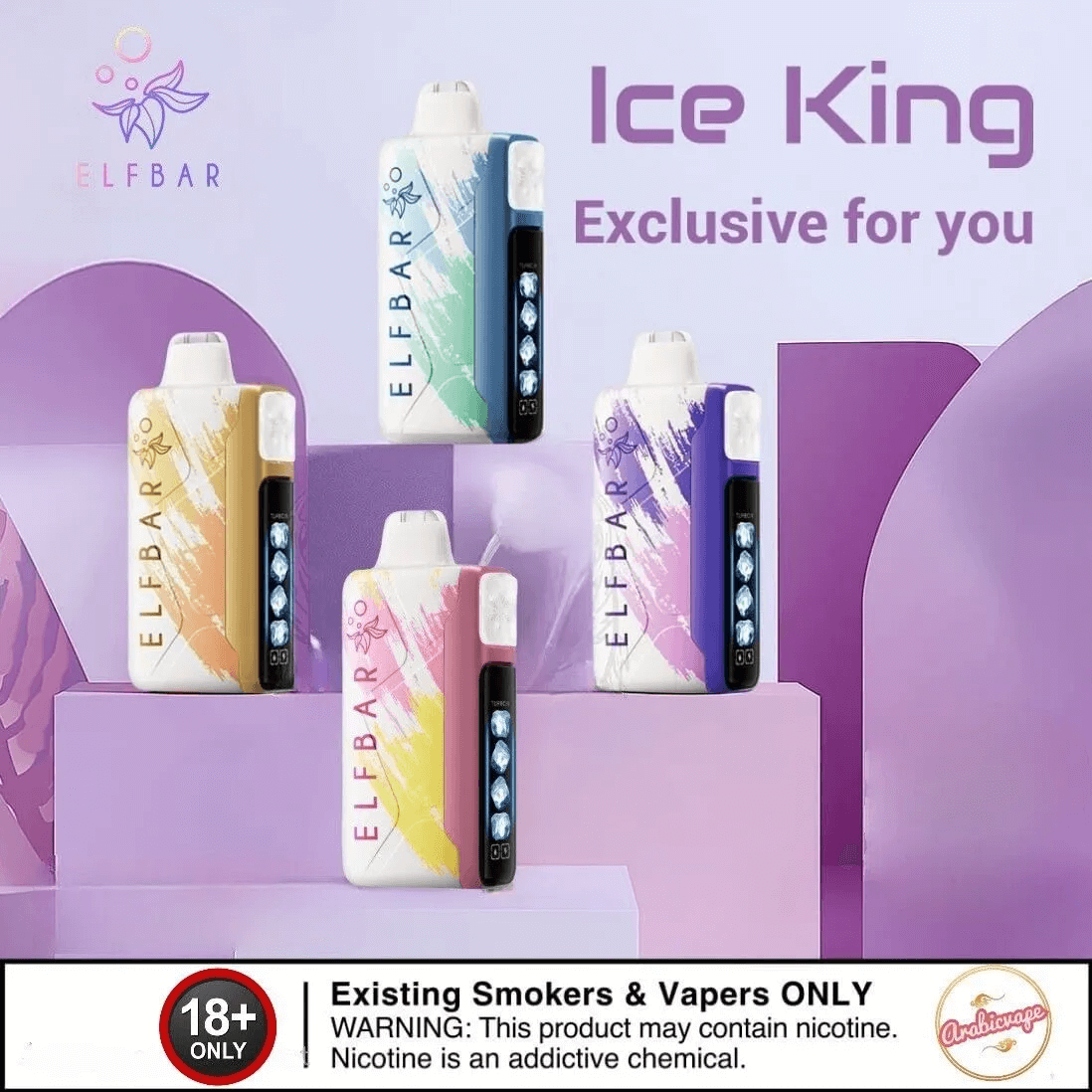 Elfbar ICE KING 30000 puff Disposable Vape In Sales