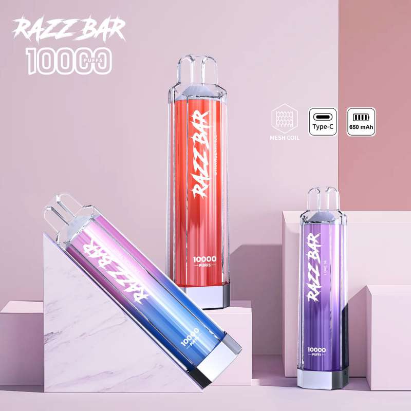 Razz Bar Crystal 10,000 Puffs