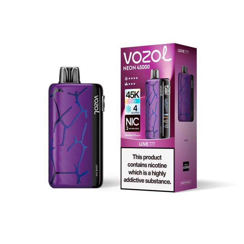 VOZOL Neon 45000 Puff 45k Eu warehouse Wholesale Disposable Vape