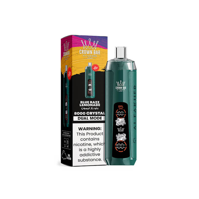 Al Fakher Crown Bar Pro 8000 Puff Disposable Vape