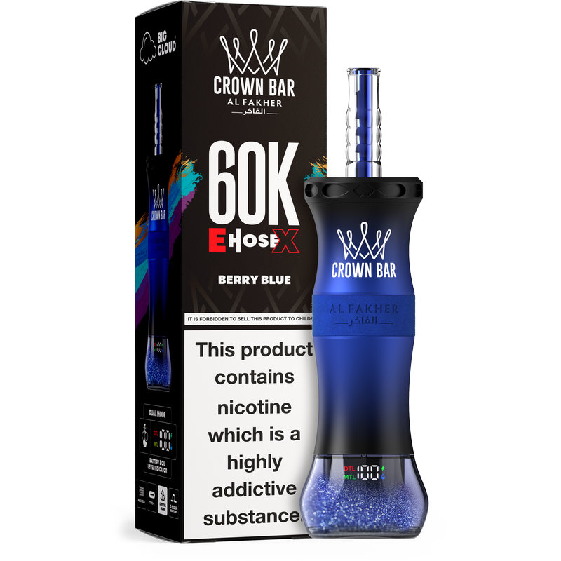 Al Fakher Crown Bar 60K – Hookah Evolved for the Modern Vaper Eu warehouse wholesale